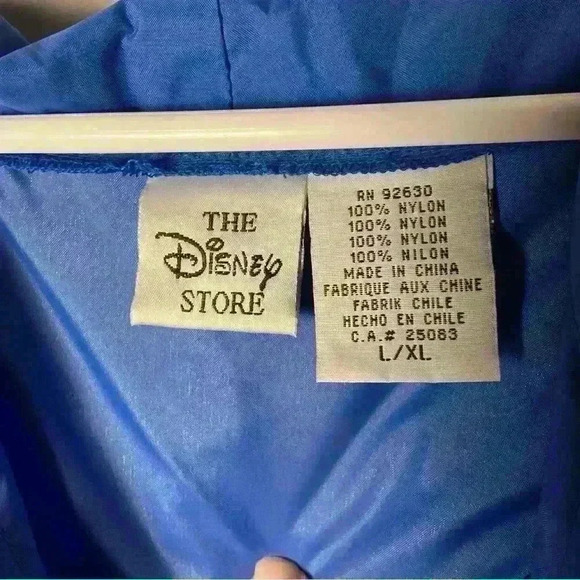 Vintage 90s Disney Tigger Sport Windbreaker Jacket Hooded pullover size L/XL - Picture 3 of 9